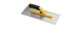 Plaster trawel  soft handle (spring steel)  малка прямая, открытая пластиковая ручка 147#1