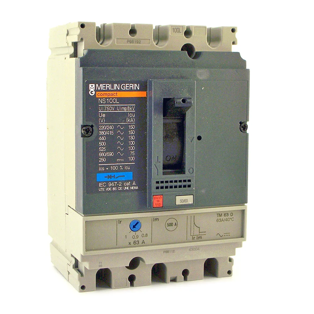 Автоматический выключатель YCM1-100L 3P (80A-100A)#2