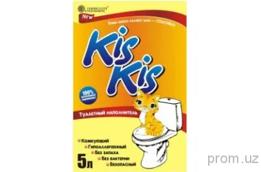 Туалетный наполнитель "KIS KIS" для домашних животных#1