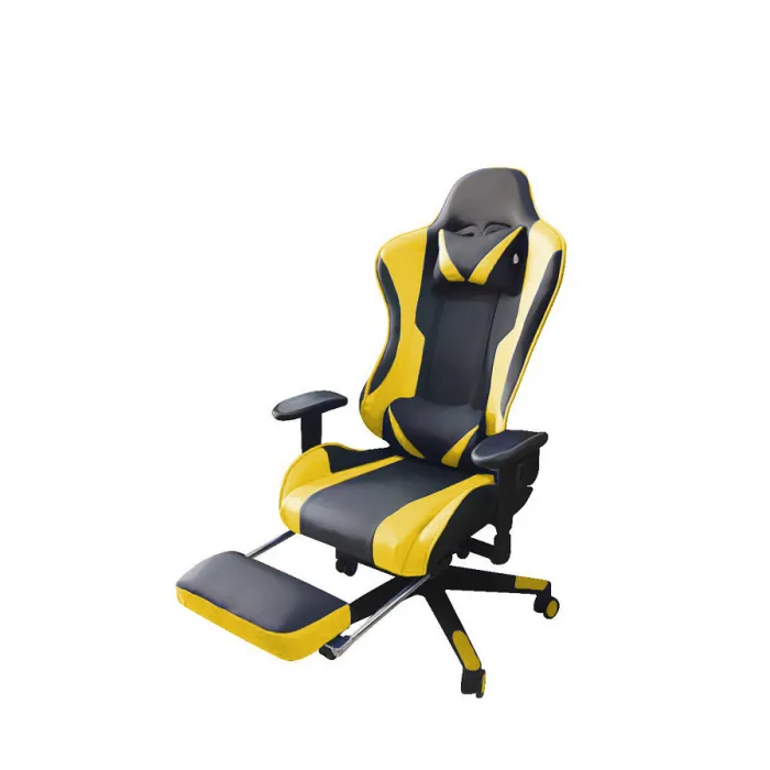 Геймерское кресло KP W-6817(Жёлто-чёрное)#1