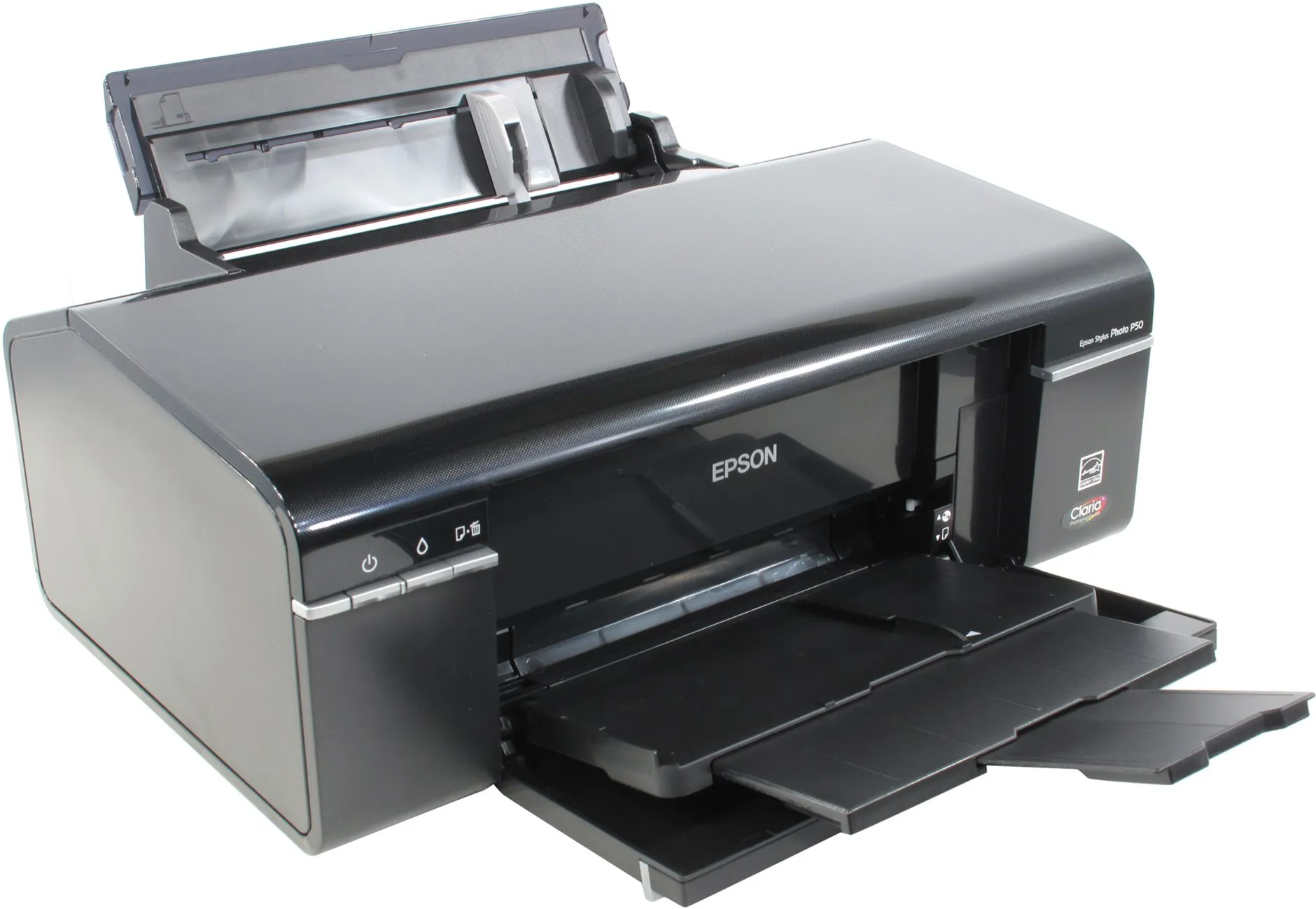 Принтер Epson STYLUS Photo P50 (A4, 37 стр / мин, 5760 dpi, 6 красок, USB2.0, печать на CD / DVD)#4