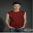 Мужская футболка без рукавов, модель M5136#1