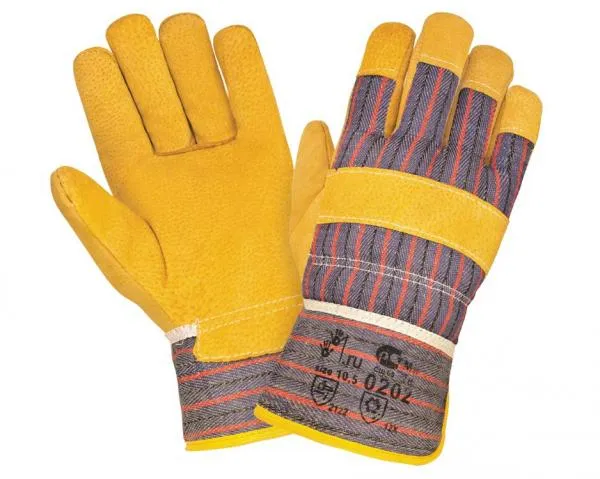 Однопалые рабочие цельноспиловые перчатки «ЭКАНОМ»#3