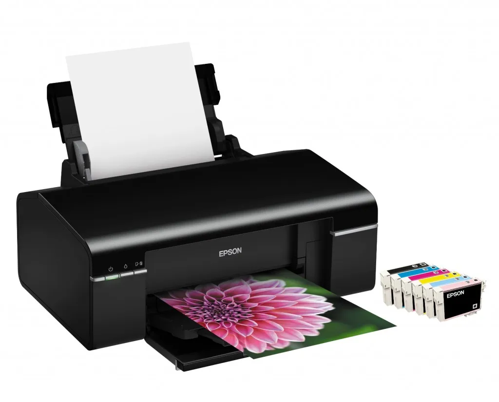 Принтер Epson STYLUS Photo P50 (A4, 37 стр / мин, 5760 dpi, 6 красок, USB2.0, печать на CD / DVD)#2