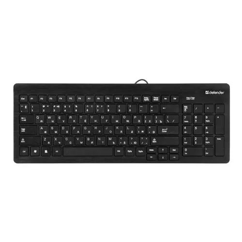 Клавиатура компьютерная Defender Dominanta XM-510B (Black)#1