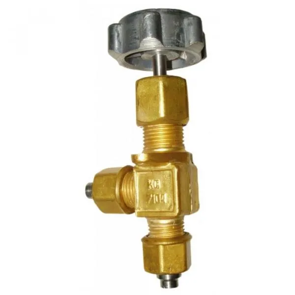 Клапан (вентиль) запорный угловой КС7102-01 Ду4, Ру250#2
