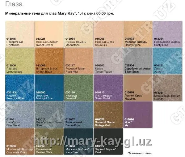Минеральные тени для век Mary Kay 1,4 г#1