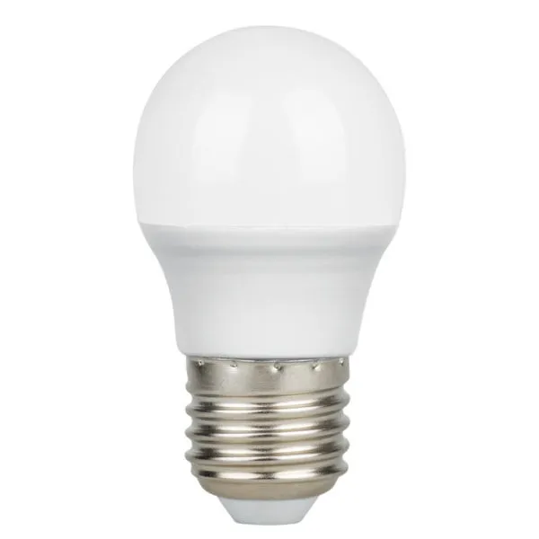 Лампа LED G45 4W E27 350LM 6400K (ECOL LED) 100#1