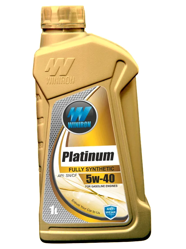 Моторное масло WINIRON PLATINUM API:SN/CF 5W-40 1L#1