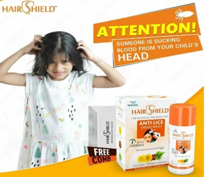 Антипедикулезный шампунь Anti Lice Hair Shield