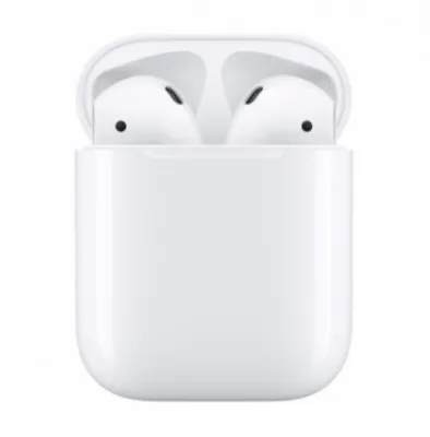 Apple AirPods 2.1 minigarnituralari (oq)
