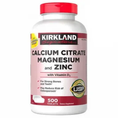 Vitamin kompleksi - Kaltsiy + Magniy + Sink + Vitamin D3