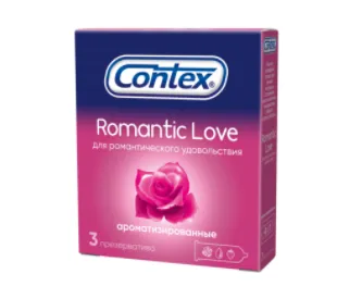 Contex Romantic Love №3 prezervativ (xushbo'y moyli)