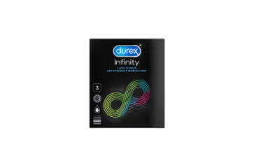 Prezervativlar Durex Infinity № 3 (anestetik bilan)