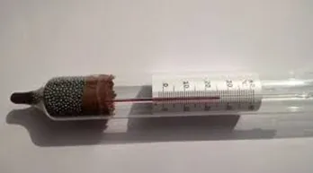 Ареометр для сахара с термометром  АСТ-2  60-70