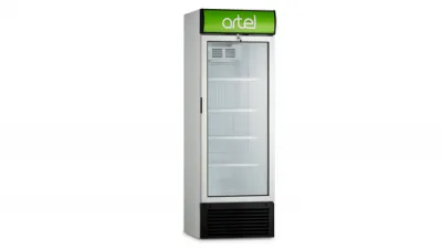 Витринный холодильник ARTEL ART 474 . Белый.  