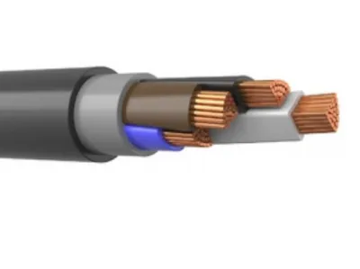 Силовой кабель на напряжение 660 В с медной жилой, с пластмассовой изоляцией и ПВХ оболочкой ВВГ 4х50-1 