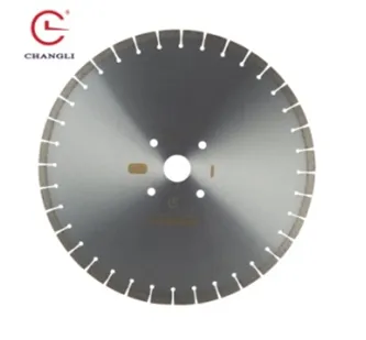 Отрезной диск с рабочей частью из стали для резки бетона Φ 600 mm - 40x4.8x12x50