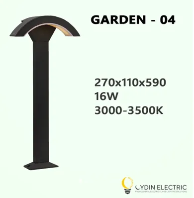 Садово-парковый светодиодный светильник “GARDEN-04” 16Вт IP65