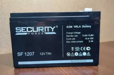 Аккумулятор AGM VRLA серии SF ASTERION SF 1207, 12в 7А/ч
