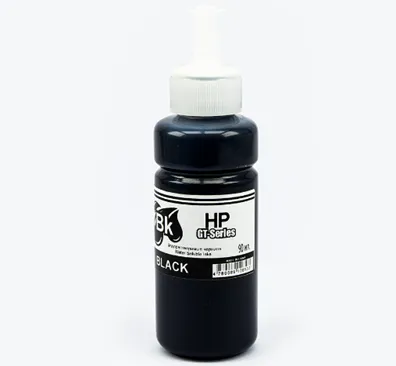 Ink DYE INK HP GT seriyali BK T1 90 ml