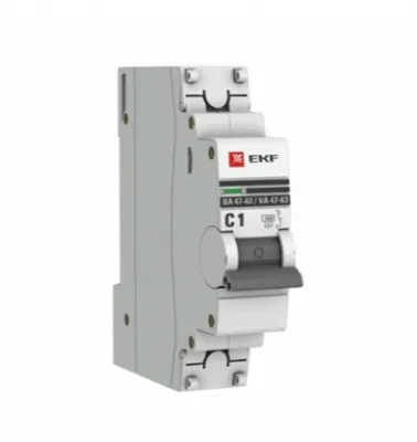 Автоматический выключатель 3P 50А (C) 4,5kA ВА 47-63 EKF PROxima