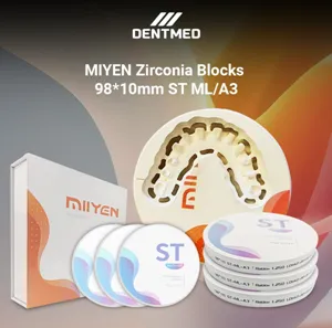 Dental material MIYEN Zirconia Blocks 98*10 mm ST ML/A3