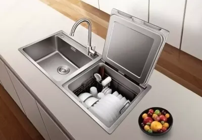 Посудомоечная машина и раковины