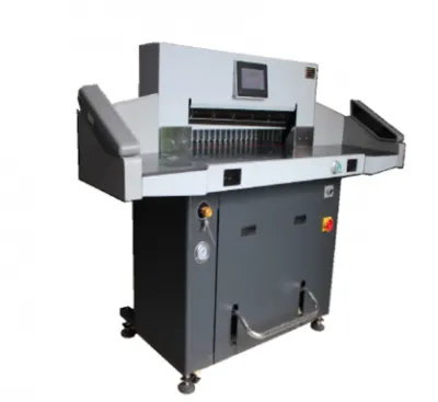 Автоматическая промышленная гидравлическая машина для резки бумаги WD-720H 720 мм 