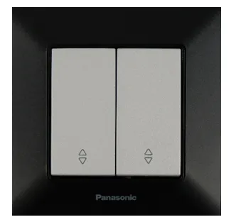 Переключатель Panasonic Karre Plus 2 клавишный
