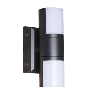 Светодиодный уличный настенный светильник LED F895A/2 6Wx2 BLACK 3000K (TEKLED)