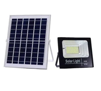 Светодиодный прожектор на солнечных батареях c датчиком движения LED SOLAR 60W SMD 5730 6500K 1500LM