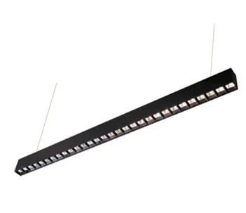 Osiladigan LED chiziqli yoritgich LED EPSILON 42W 4000K BLCK 114 sm