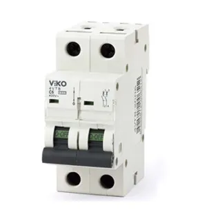Автоматический выключатель Viko 2p 2a (4,5ka C Type) 4vtb-2c02