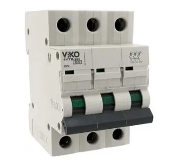 Автоматический выключатель Viko 3p 80a (3ka C Type) 80-125a