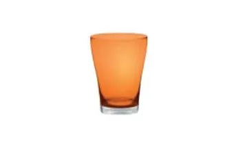 Бокал для воды NADIA емкостью 260 мл диаметром 8 см высотой 10,50 см оранжевого цвета