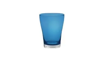 Бокал для воды NADIA емкостью 260 мл диаметром 8 см высотой 10,50 см голубого цвета