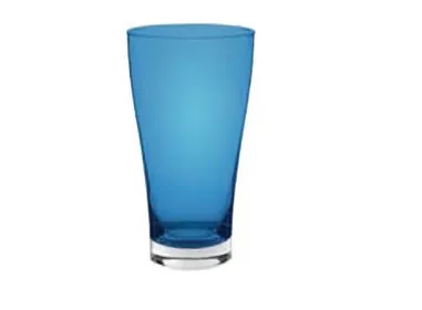 Бокал для сока NADIA емкостью 480 мл диаметром 9 см высотой 16 см голубого цвета