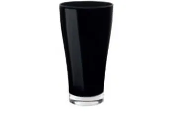 Бокал для сока NADIA емкостью 480 мл диаметром 9 см высотой 16 см чёрного цвета