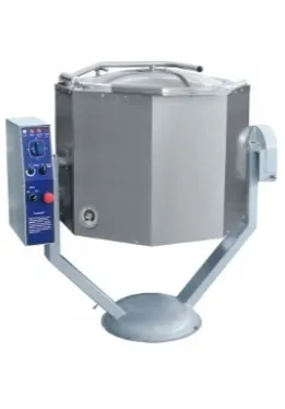 Котел пищеварочный электрический с функциями перемешивания и ручного опрокидывания КПЭМ-160-ОМР 
