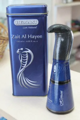 Hemani Zait Al Hayee Kobra yog'li soch yog'i (250 ml)