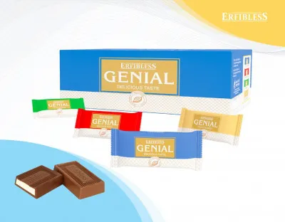 Конфеты глазированные с начинкой "Genial"
