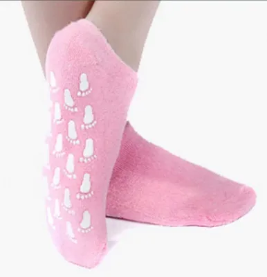 Лечебные силиконовые носки для отбеливания ног