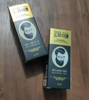 Soqol o'sishi va tiklanishi uchun Silky Cool Beard Oil
