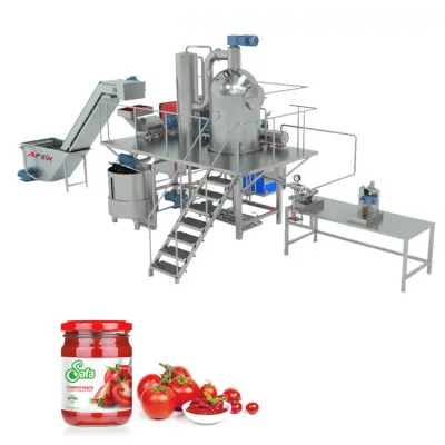 Линия по производству томатной пасты