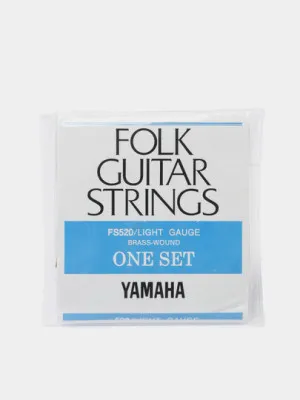 Комплект струн YAMAHA FS-520, для акустической гитары