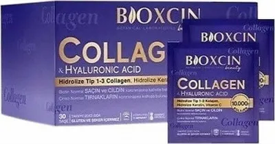 Gialuron kislotasi bilan Bioxcin Beauty Collagen 30 paket