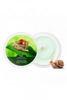 Крем для лица и тела с улиточным экстрактом natural skin snail nourishing cream 5529 Deoproce (Корея)