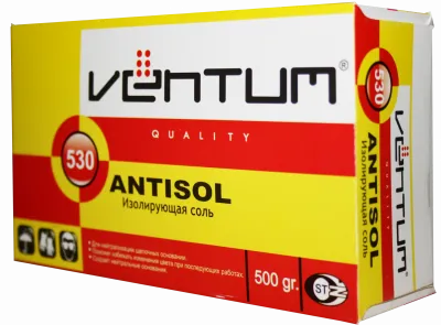 Izolyatsiya qiluvchi tuz Ventum ANTISOL - 530 500 gr