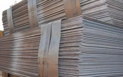 Лист горячекатаный стальной 1500х6000х50 мм (Россия)